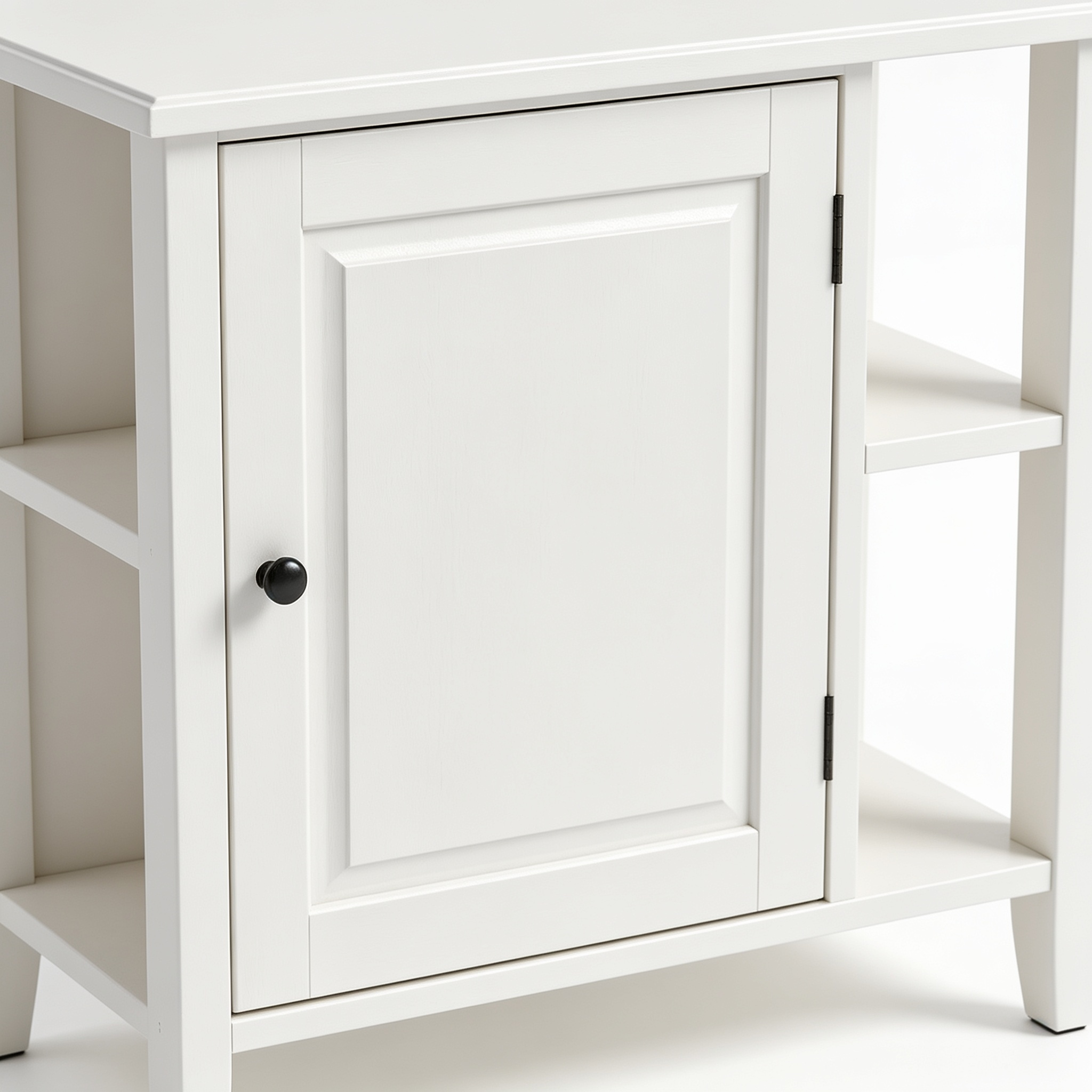 DanielaAlannah Shirai Sangyo PTS-8560D WH Under-Counter Storage Rack, Door Type, Cabinet, Wooden, Combined Width for Kitchen and Dining Room, Simple Design, White, Width 23.6 inches (60 cm), Depth 11.7 inches (29.6